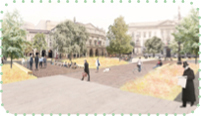 Proposal of public realm and urban landscape for Piazza della Scala