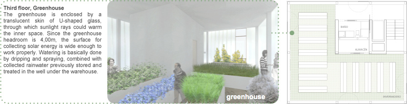 third floor-greenhouse, experimental farm, NMBA