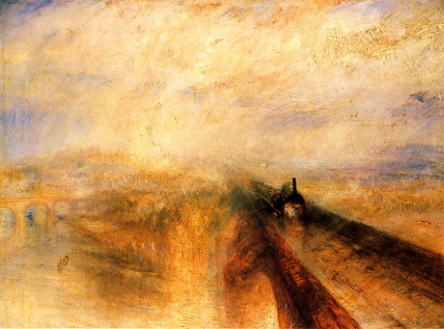 Turner-Lluvia, vapor y velocidad. El gran ferrocarril del Oeste